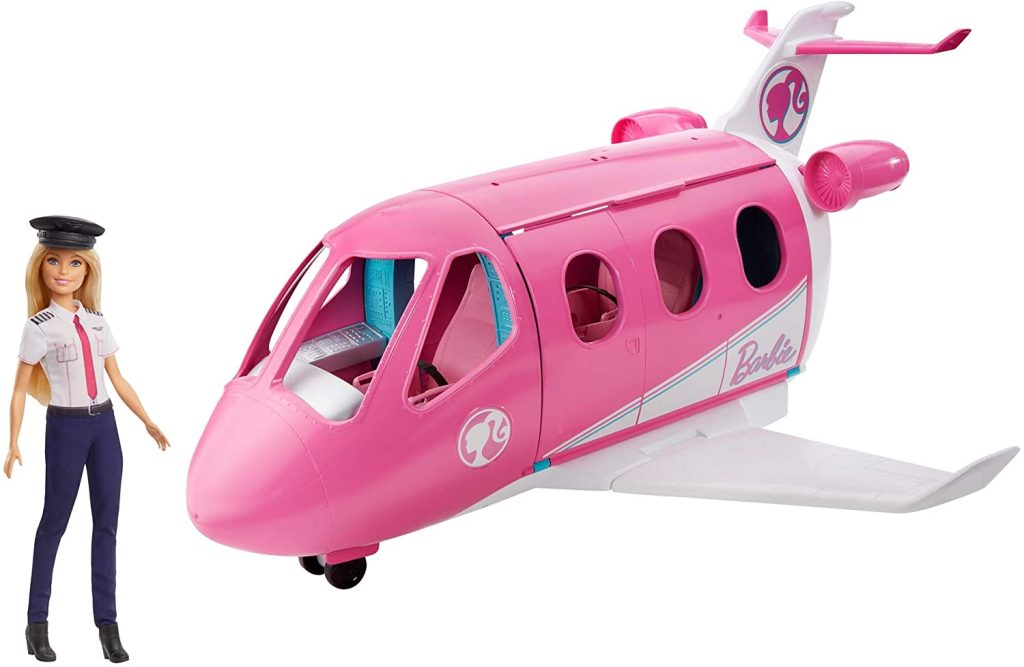 barbie avion mattel