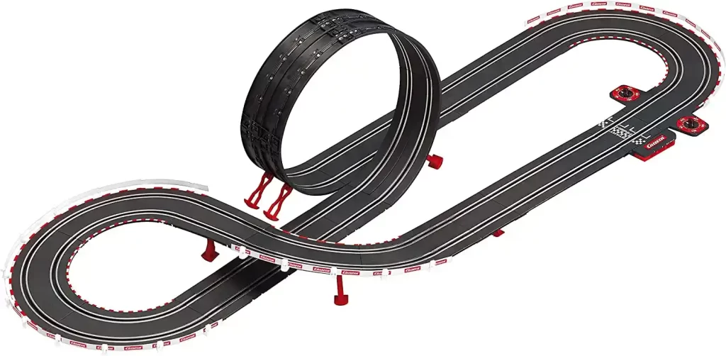 circuito de carreras con looping