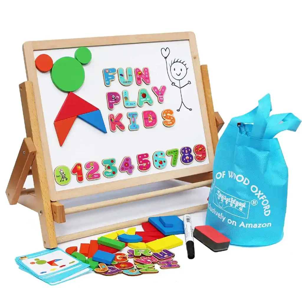 pizarra magnetica juguete con imanes