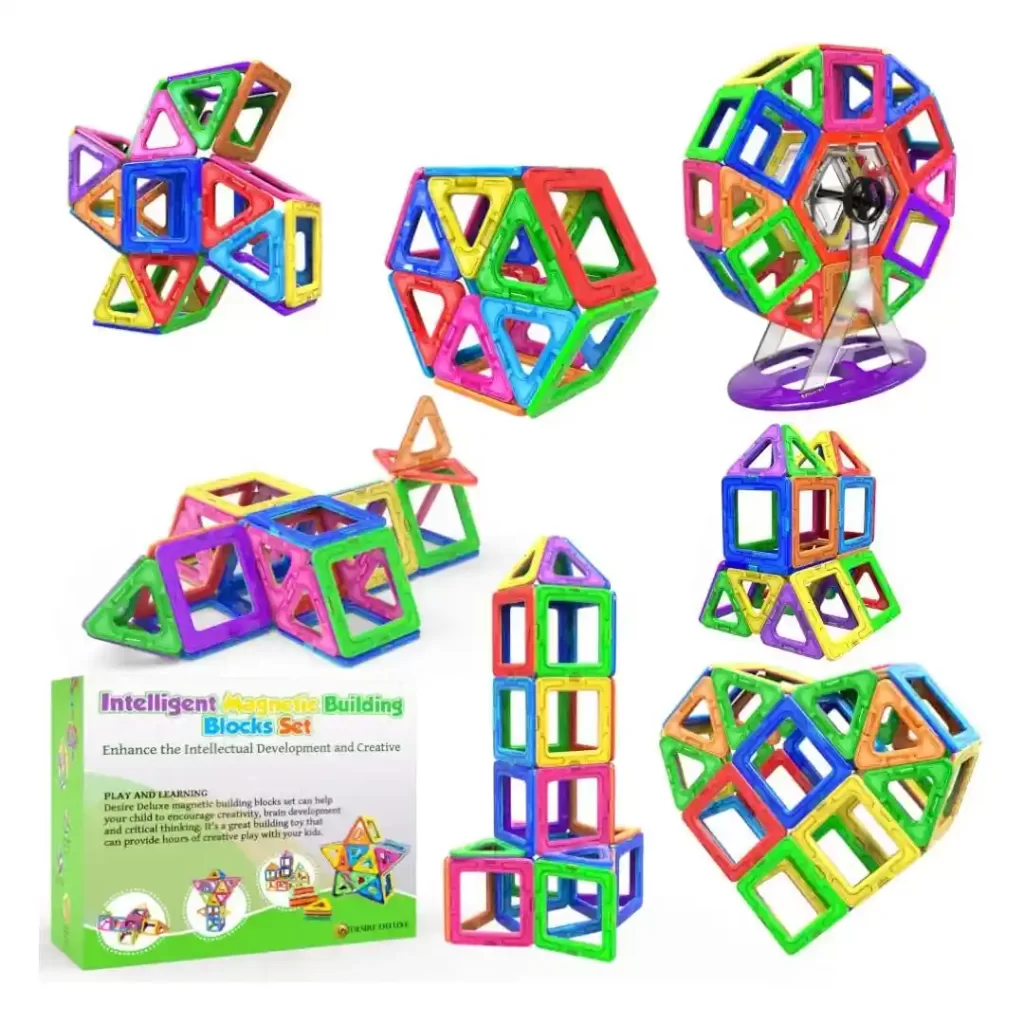 piezas magneticas de juguete